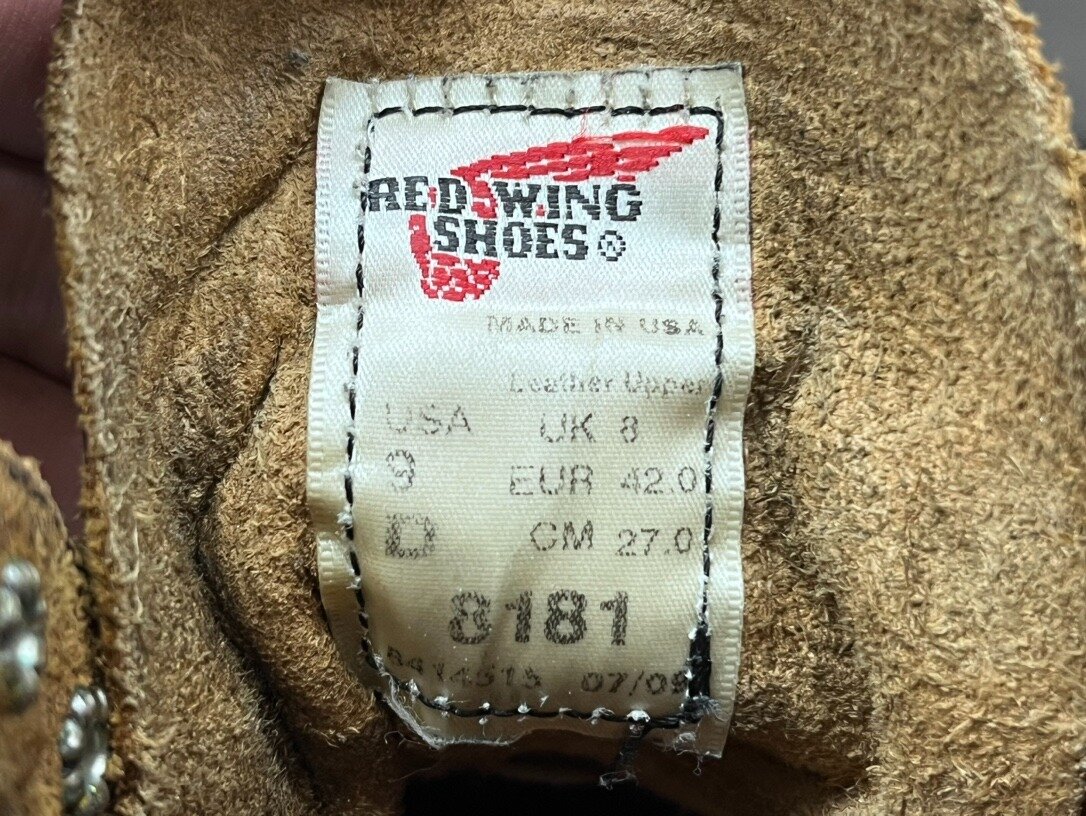 REDWINGのカッコイイの入荷しました‼️ | シューズ・靴 | 奈良店