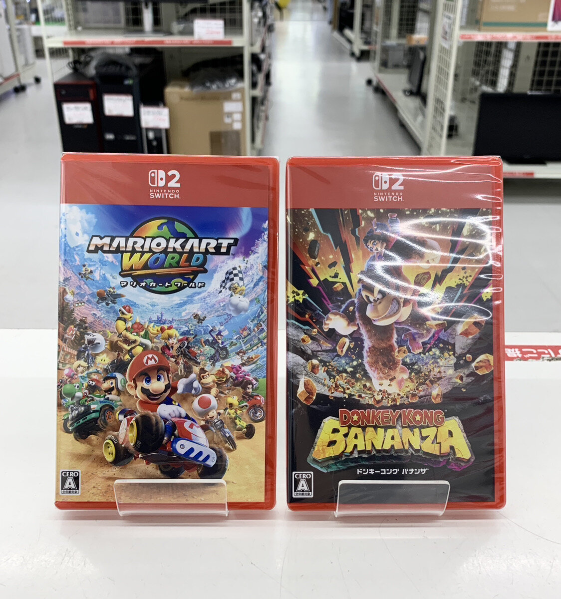 【新品】Switch2　ドンキーコング バナンザ ＋ マリオカートワールド 任天堂 ドンキーコング バナンザ -Switch2 パッケージ版 : Drop