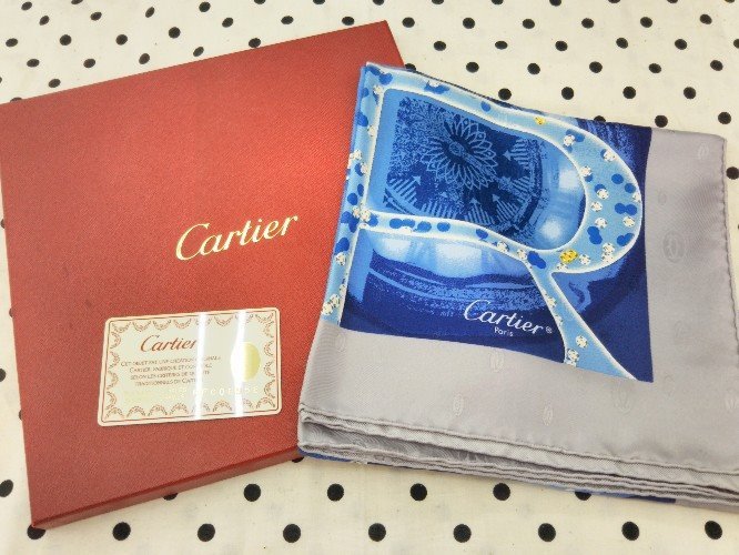 【買取情報】Cartier カルティエ スカーフ | スーパーブランド・時計 | 池田店 | 良品買館