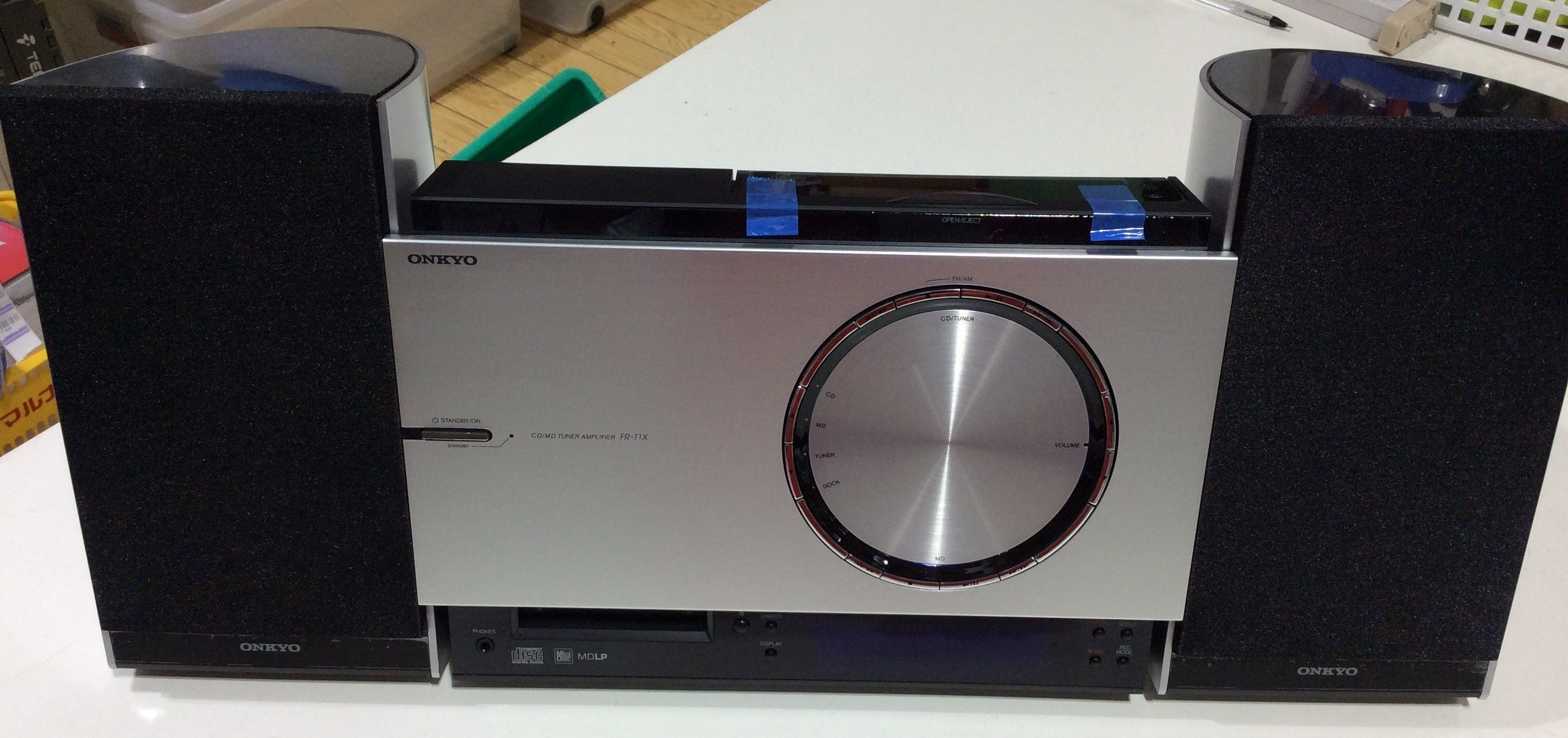 31日で削除 ONKYO オンキョー CD/MD コンポ FR-N7FX - オーディオ機器