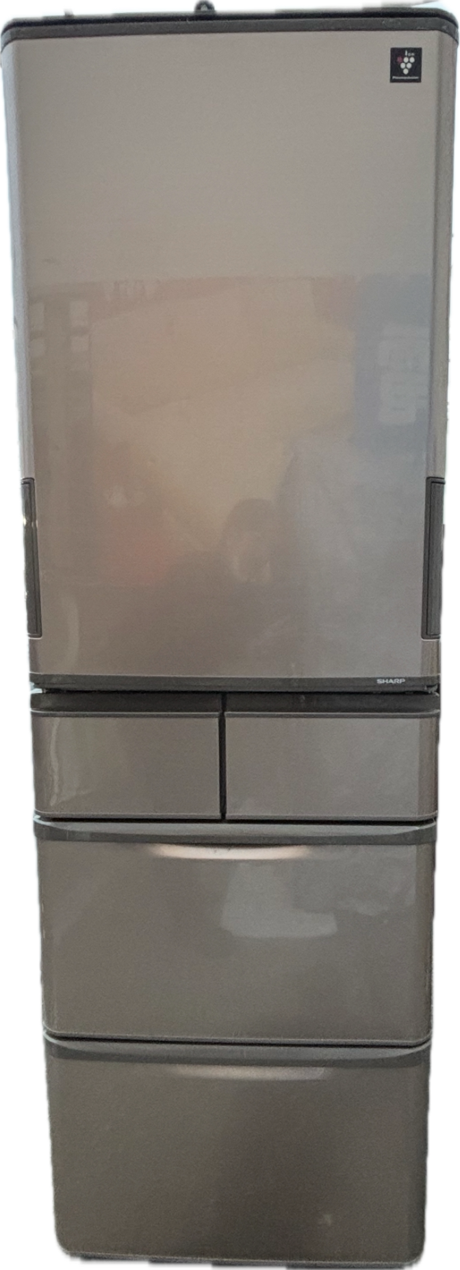 5ドア冷蔵庫412L SHARP SJ-X414H-T 2021年製を茨木市で買取しま